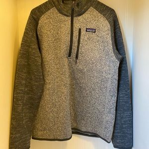 Patagonia Men’s Grey Better Sweater Sz M